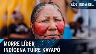 Morre Tuíre Kayapó, líder indígena que fez história contra Belo Monte | SBT Brasil (10/08/24)