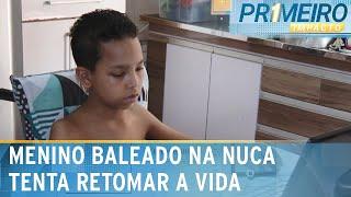 SP: Menino baleado no Ano Novo tenta se adaptar à nova rotina | Primeiro Impacto (23/01/25)