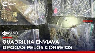 Polícia prende 23 pessoas em operação contra quadrilha que envia drogas pelos Correios | #SBTManhã