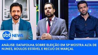 Análise: Datafolha sobre eleição em SP mostra alta de Nunes, Boulos estável e recuo de Marçal