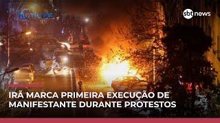 Irã marca primeira execução de manifestante em meio a onda de protestos