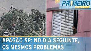 250 mil clientes seguem sem luz na região metropolitana de SP, diz Enel | Primeiro Impacto (15/10/24)