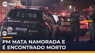Policial Militar mata namorada e é encontrado morto em Arujá (SP) | #SBTManhã