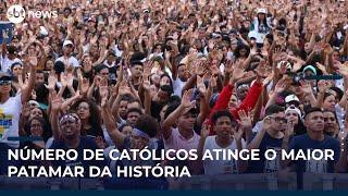Censo 2022: Número de católicos atinge menor patamar da história; evangélicos crescem | SBT News