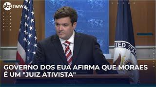 Governo dos EUA afirma que Moraes é um "juiz ativista"