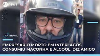 Empresário encontrado morto em Interlagos estava alterado, diz amigo | SBT Brasil (06/06/25)