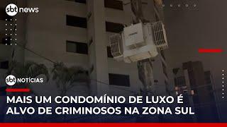 Condomínio de luxo em São Paulo é alvo de novo assalto | #SBTNoticias