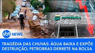 ▶️ Poder Expresso | Tragédia das chuvas: água baixa e expõe destruição; Petrobras derrete na bolsa