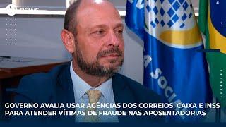 Governo avalia usar agências dos Correios, Caixa e INSS para atender vítimas de fraude