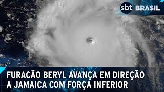Furacão Beryl deixa pelo menos sete mortos no Caribe | SBT Brasil (03/07/24)