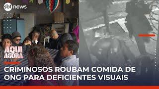 ONG para deficientes visuais é saqueado na zona noroeste de SP | #AquiAgora