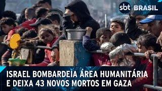 Novos ataques israelenses deixam ao menos 43 mortos em Gaza | SBT Brasil (02/01/25)