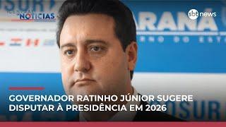 Ratinho Júnior admite possibilidade de disputar Presidência neste ano