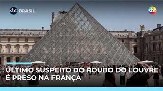 Polícia da França prende último suspeito de participar de roubo de joias no Louvre