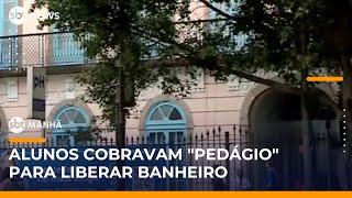 Alunos cobravam “pedágio” para colegas usarem banheiro em escola | #SBTManhã (30/05/25)