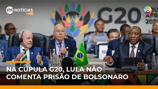 Lula discursa no G-20 após prisão de Bolsonaro, sem citar opositor | #SBTNotícias