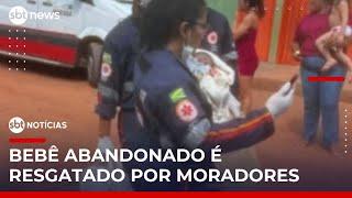Mulher é presa após abandonar filho recém-nascido em matagal no Pará | #SBTNoticias
