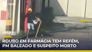 Assalto em farmácia de Salvador tem funcionária refém e suspeito morto | Primeiro Impacto (09/05/25)