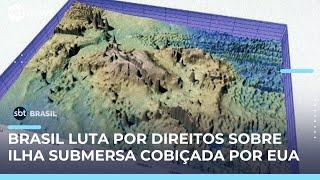 Brasil reivindica controle de ilha rica em minerais estratégicos no litoral gaúcho | #SBTBrasil