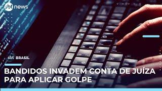 Polícia prende 5 suspeitos de invadir conta de juíza para aplicar golpes na internet  | #SBTBrasil