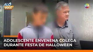 Adolescente de 14 anos é apreendido por tentar envenenar colega em escola de SP | #AloVoce