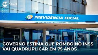 Governo estima que rombo no INSS vai quadruplicar em 75 anos
