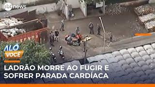 Criminoso morre após parada cardíaca durante tentativa de assalto | #AlôVocê (28/05/25)