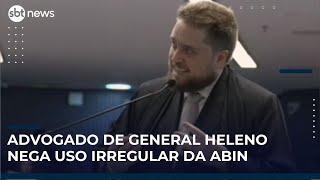 Defesa de general Heleno nega uso irregular da ABIN | #SBTNews