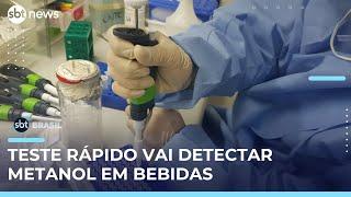 Metanol: Teste rápido vai detectar bebidas adulteradas  | #SBTBrasil
