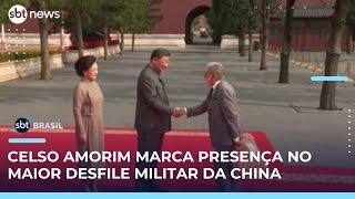 Celso Amorim participa de evento na China ao lado de Dilma, Putin e Kim Jong Un | #SBTBrasil 