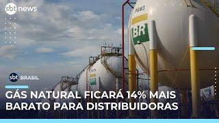 Preço do gás natural terá redução de 14% para distribuidoras a partir de 1º de agosto | #SBTBrasil