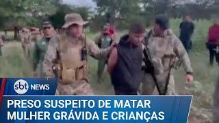 Homem acusado de matar esposa grávida é preso em Teresina | #SBTNews (12/03/25)