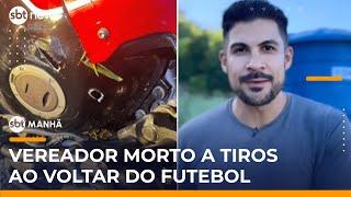 Vereador é assassinado a tiros enquanto voltava de moto para casa na Paraíba | #SBTManhã
