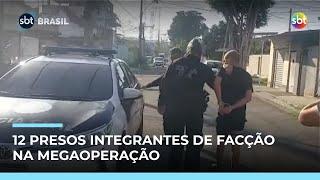 Operação no Rio prende 12 suspeitos e desmonta núcleo financeiro de facção 