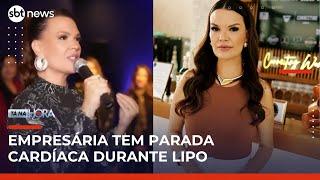 Empresária morre durante lipoaspiração em São Paulo; polícia investiga morte suspeita | #TanaHora
