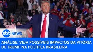 Análise: veja possíveis impactos da vitória de Trump na política brasileira