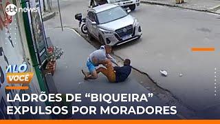Moradores expulsam ladrões que tentaram roubar “biqueira” em Ubatuba (SP) | #AloVoce