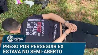 Homem preso por perseguir ex era condenado por feminicídio | #SBTNews Manhã (12/03/25)