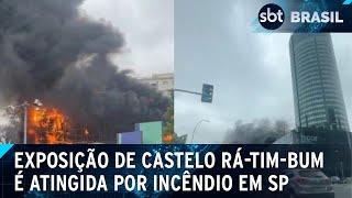 Incêndio de grandes proporções atinge Museu da Casa Brasileira, em São Paulo |SBT Brasil (05/10/24)