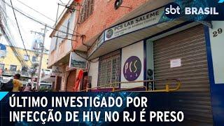 Polícia prende último investigado pela infecção de transplantados por HIV | SBT Brasil (16/10/24)