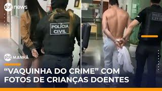 Grupo é preso por usar imagens de crianças doentes em vaquinhas falsas | #SBTManhã