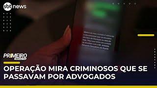 Polícia Civil realiza operação contra quadrilha que cobrava taxas judiciais | #PrimeiroImpacto