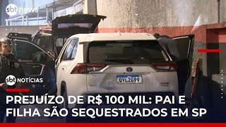 Pai e filha são sequestrados ao sair de shopping na grande SP | #SBTNoticias 