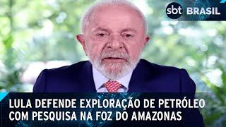 "Que seja explorado, mas antes tem que pesquisar", diz Lula sobre petróleo | SBT Brasil (12/02/25)