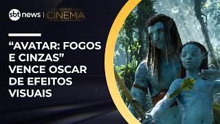 “Avatar: Fogos e Cinzas” vence Oscar de efeitos visuais | #CinemaNoSBTNews