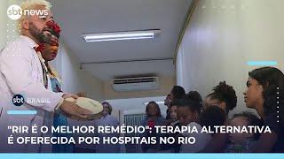 Hospitais da rede municipal do Rio oferecem “terapia do riso” para pacientes | SBT Brasil (10/05/25)