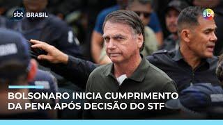 Bolsonaro começa a cumprir pena de 27 anos por tentativa de golpe após decisão do STF 