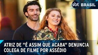 Blake Lively processa Justin Baldoni por assédio sexual durante gravações | SBT Brasil (21/12/24)