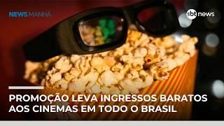 Semana do Cinema começa com ingressos a R$ 10 em todo o país | #NewsManhã