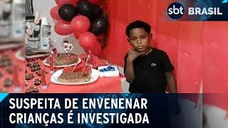 Polícia tenta identificar responsável por envenenamento de meninos no RJ | SBT Brasil (02/10/24)